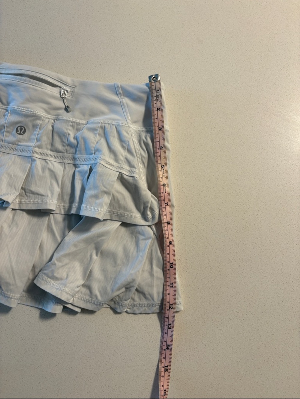 lululemon athletica Pace Setter Skirt - White - Picture 11 of 12